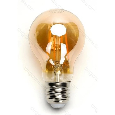 Aigostar LED filament žiarovka E27 A60 6W 2200K teplá biela