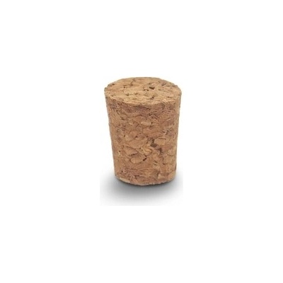 Zátka korek 10 ks pr. 2/1,7 cm, v. 2,6 cm
