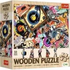 Trefl Wooden puzzle 500+1 In the world of music TREFL