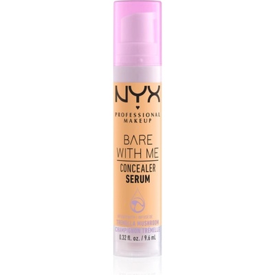 NYX Cosmetics Bare With Me Concealer Serum овлажняващ коректор 2 в 1 цвят 05 Golden 9, 6ml