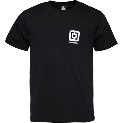 Horsefeathers MINI LOGO T-SHIRT Černá Bílá