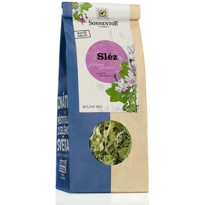 Sonnentor sléz bio sypaný 50 g balení 6 ks