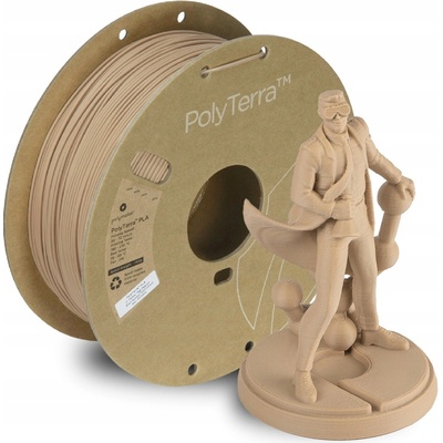 Polymaker PolyTerra PLA 1.75mm Peanut 1kg