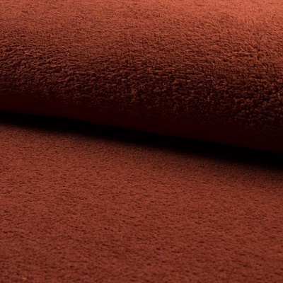 Froté terakotové, bavlnené, 340g/m, š.150