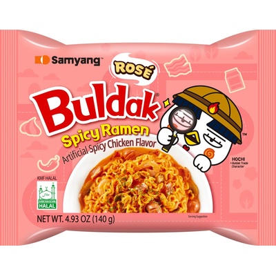 Samyang Buldak Rosé pálivé kuracie rezance 140 g