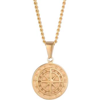 HARAHU Колие Compass - Златен KP34231 (34231)