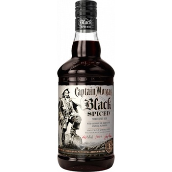 Captain Morgan Black Spiced 0,7 l (čistá fľaša)