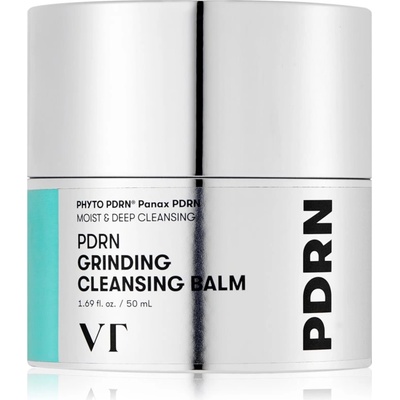 VT Cosmetics PDRN Grinding Cleansing Balm балсам за почистване и премахване на грим с ексфолиращо действие 50ml