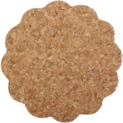 Maják Podtácek kytička 6 ks korek 9,5x0,3 cm