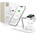 Tech-Protect Зарядна станция 3в1 15W за iOS и Android устройства от Tech Protect A45 - Черна (5906302375615)