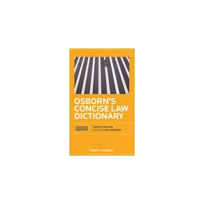 Osborn´s Concise Law Dictionary AJSHOP.cz