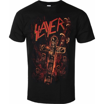 ROCK OFF Мъжка тениска Slayer - Blood Red - Black - ROCK OFF - SLAYTEE75MB