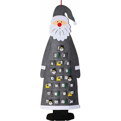 Excellent Adventní závěsný kalendář pro děti 117 cm - Santa