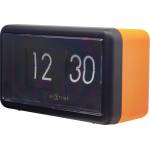 NeXtime Стенен или настолен часовник Small Flip оранжев (5228OR) Будилник