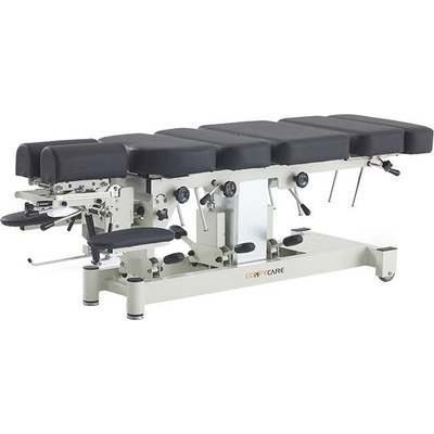 Coinfycare® Elektrické chiropraktické lehátko Coinfycare Chiro Premium ELT08F 185*53 cm | 121 kg | šedá