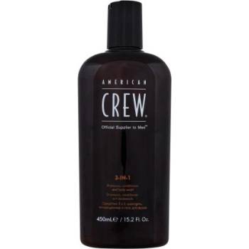 American Crew 3-IN-1 450 ml шампоан, балсам и душ гел 3в1 за мъже