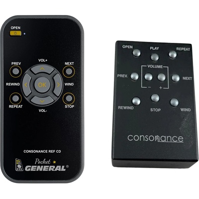 GENERAL OPERA AUDIO Consonance Reference CD-2.2 - дистанционно управление дубликат (Consonance Reference CD-2.2)