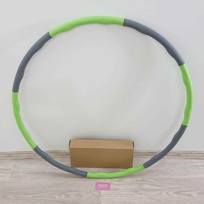 Bydlení M.S. Masážní obruč Hula hop zeleno-šedá, 75 - 95 cm – Sleviste.cz