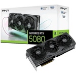 PNY GeForce RTX 5080 Triple Fan 16GB GDDR7 256bit (VCG508016TFXPB1) Видео карти