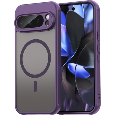 Techsuit HaloFrost II MagSafe ochranný kryt na Google Pixel 9 Pro fialový