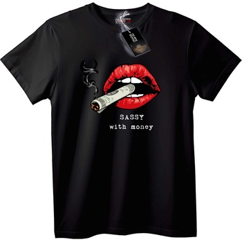NOONEBRAND Тениска Дързели Пари - 2XL, Black