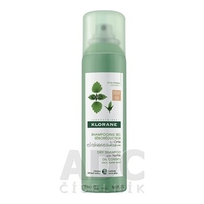 Pierre Fabre Dermo-cosmétique KLORANE SHAMPOOING SEC SÉBOR. à l'Ortie BRUNS - 1x150 ml