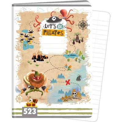 ARGUS Zošit A5 TYP 523 Let s be Pirates