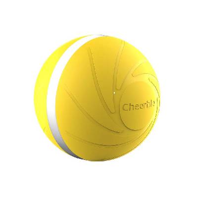 Cheerble W1 Interactive Pet Ball - интерактивна топка за домашни любимци (жълт)