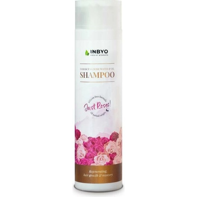 Inbyo šampon na růst vlasů s růžovou vodou a růžovým olejem 250 ml