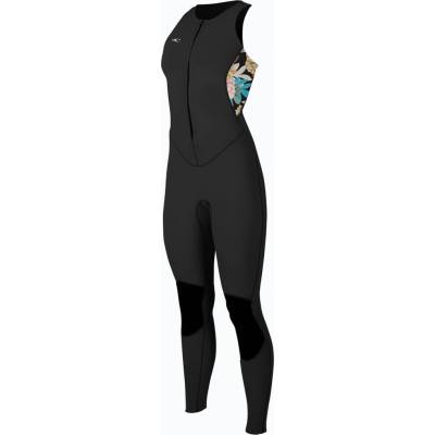 Dámský O'Neill Bahia 1.5mm Front Zip black/mikah floral/black