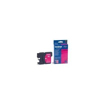 Brother LC-1100 ink cartridge magenta high capacity 16ml 750 pages 1-pack (LC1100HYM)