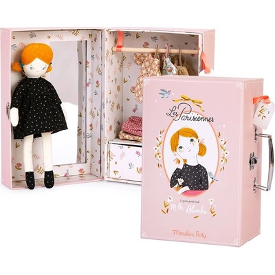 Moulin Roty Blanche v kufříku s oblečením