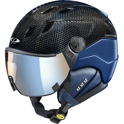 CP Helmets Ски каска Cp helmets Corao+ Carbon Ski helmet - Blue Carbon Shiny / Blue Shiny - размер 56-58 cm (418-1116-0111)