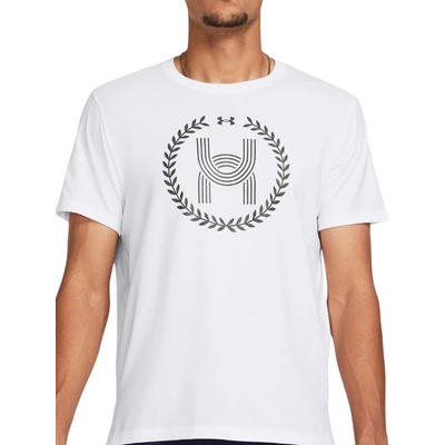 Under Armour Тениска Under Armour UA RUN ANYWHERE SS-WHT Бял Velikost L