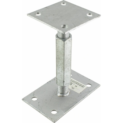 MTR Patka sloupku stavitelná obdélníková, M24x140mm, ZN