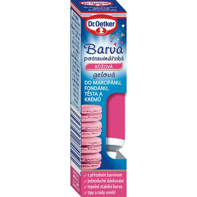 Dr. Oetker Gélová potravinárska farba ružová 10g