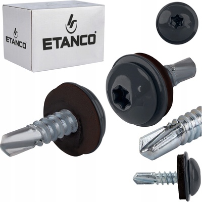 Šrouby do oceli Etanco 4,8 x 19 mm, 250 ks