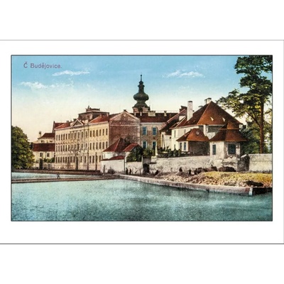 Herbia s.r.o. Pohlednice ČB Pohled od řeky