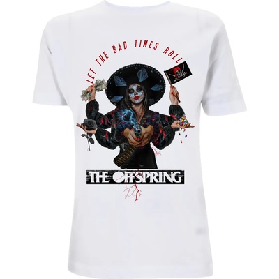 NNM мъжка тениска Offspring - Shooting Gun- Бяла - RTTOSTSWSHO