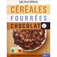 Monoprix Cereálie s čokoládovou náplní 375 g