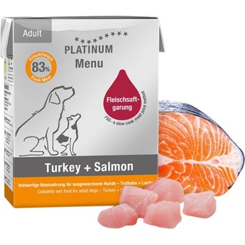 Platinum Menu Turkey & Salmon 385 g