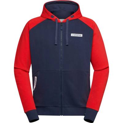 La Sportiva Мъжки суичър La Sportiva Kaos Hoody Hoodie - Night Sky / Mountain Red (017-3381-0713)