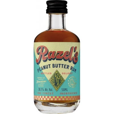 Razel’s Peanut Butter Rum 38.1% 0,05 l (čistá fľaša)