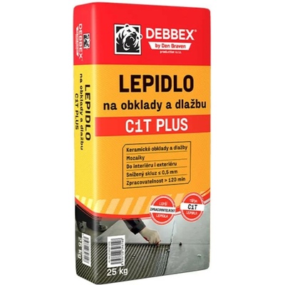 Debbex Lepidlo na obklady a dlažbu C1T PLUS 25 kg