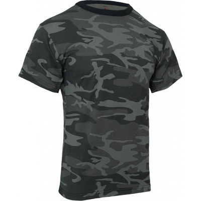 Tričko Rothco Midnight BLACK CAMO – Zboží Dáma