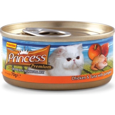 Princess Tins Kurča, Tuniak, Tekvica 70 g