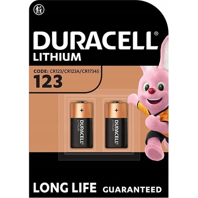 Duracell Ultra CR123A 2 ks 81476834 – Zboží Živě