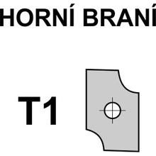 VBD T1 pro frézu na výplně univerzál K-427 - horní braní