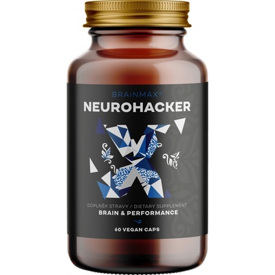 BrainMax NeuroHacker Dopamine Upgrade! 60 rostlinných kapslí – Zbozi.Blesk.cz