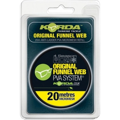 KORDA Pva náhradná pančucha original funnel web 20 m micromesh 40 mm